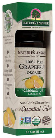 NATURES ANSWER - Essential Oil Organic Grapefruit