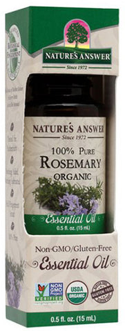 NATURES ANSWER - Essential Oil Organic Rosemary