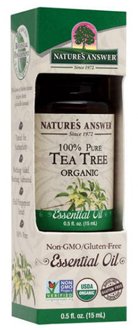 NATURES ANSWER - Essential Oil Organic Tea Tree