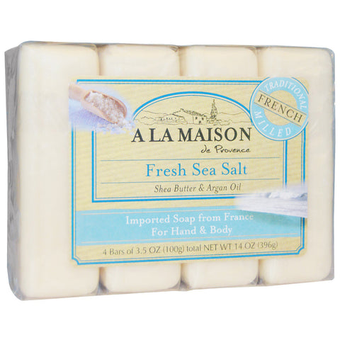 A LA MAISON - Fresh Sea Salt Bar Soap Value Pack