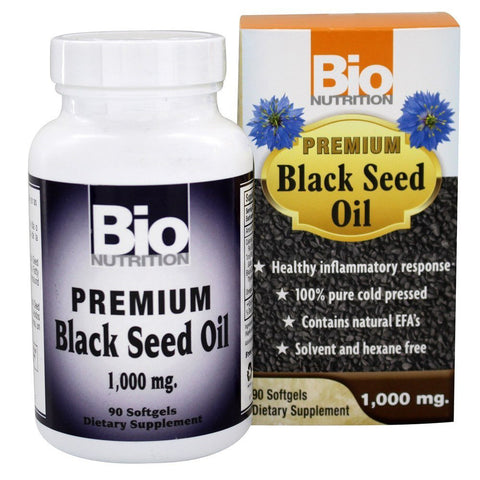 BIO NUTRITION - Premium Black Seed Oil 1000 mg