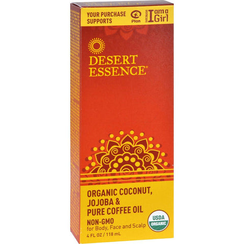 DESERT ESSENCE - Organic Coconut with Jojoba and Coffee Oil