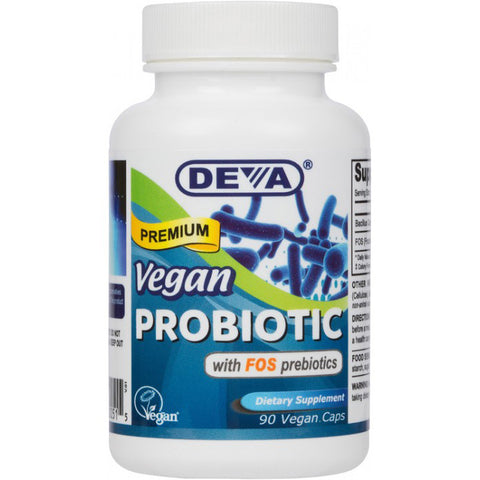 DEVA - Vegan Probiotic with FOS Prebiotics