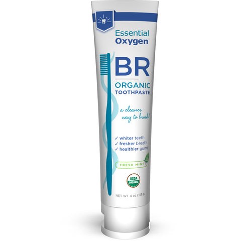 ESSENTIAL OXYGEN - Organic Fresh Mint Toothpaste