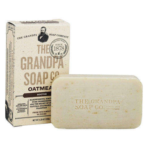 THE GRANDPA SOAP - Face & Body Bar Soap Soothe Oatmeal