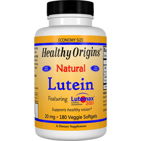 HEALTHY ORIGINS - Natural Lutein Featuring Lutemax 2020 20 mg