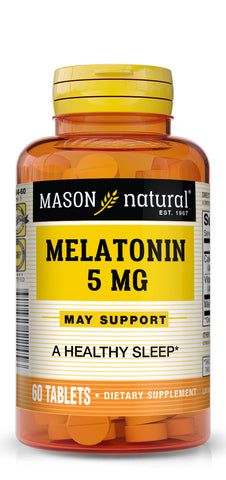 MASON - Extra Strength Melatonin 5 Mg with Vitamin B-6