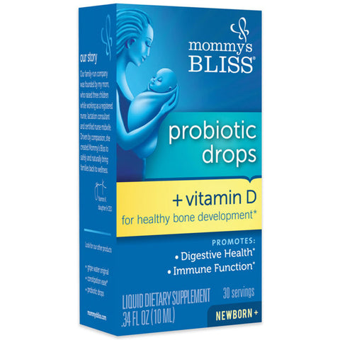 MOMMYS BLISS - Probiotic Drops + Vitamin D