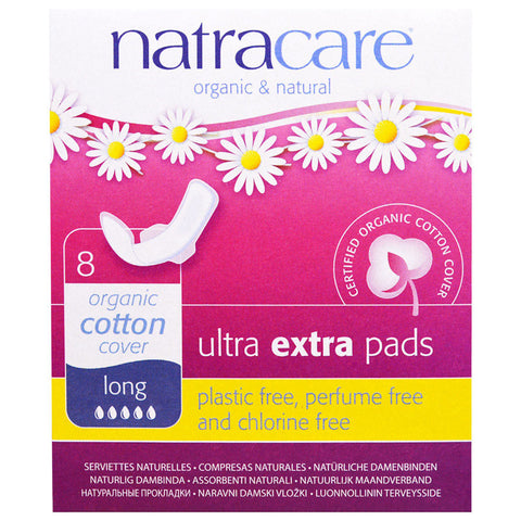 NATRACARE - Organic & Natural Ultra Extra Pads Long
