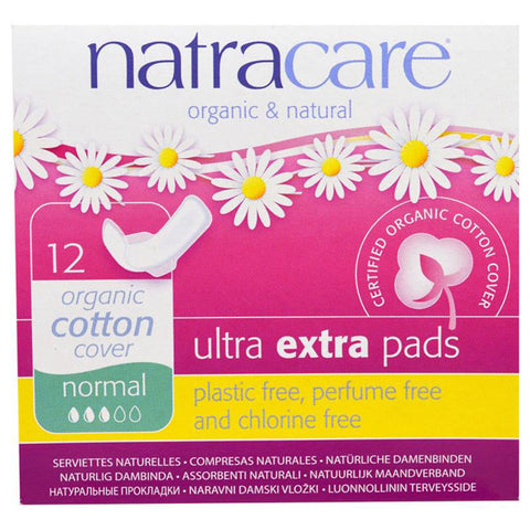 NATRACARE - Organic & Natural Ultra Extra Pads Normal
