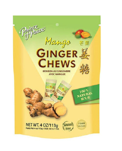 PRINCE OF PEACE - Ginger Chews with Mango
