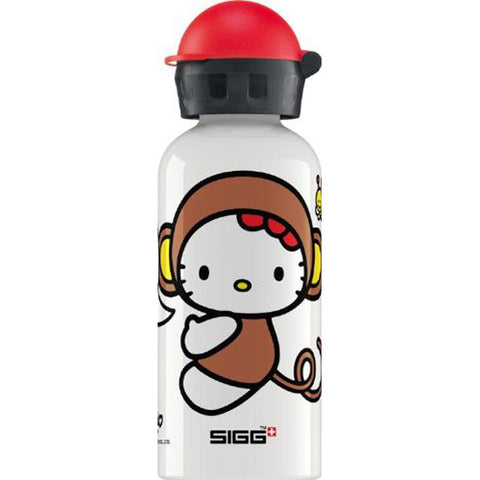 SIGG - Hello Kitty Monkey Water Bottle, White