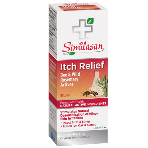 SIMILASAN - Itch Relief, Bee & Wild Rosemary Actives, Roll-On