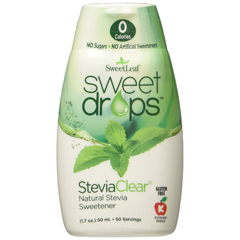 SWEET LEAF - Sweet Drops Liquid Stevia Sweetener, SteviaClear