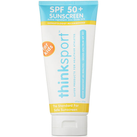 THINKSPORT - SPF 50+ Safe Sunscreen Cream for Kids