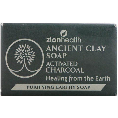 ZION - Ancient Clay Soap Activated Charcoal