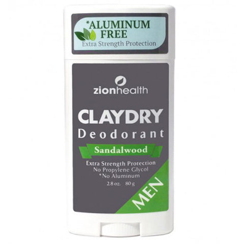 ZION - Clay Dry Bold Natural Deodorant Sandalwood