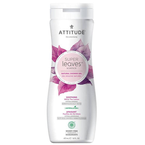 ATTITUDE - Natural Shower Gel Soothing White Tea Leaves
