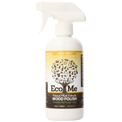 ECO-ME - Natural Wood Cleaner and Polish, Lemon Fresh Scent