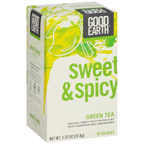 GOOD EARTH - Sweet & Spicy Green Tea