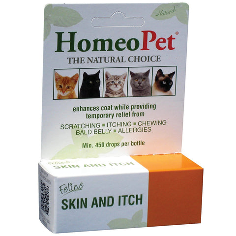 HOMEOPET - Feline Skin and Itch Drops