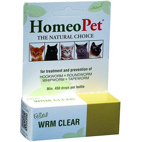 HOMEOPET - Feline Wrm Clear Drops