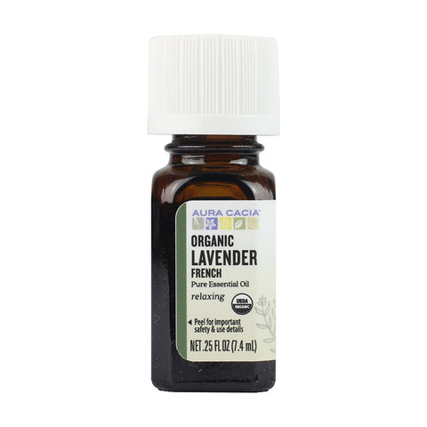 AURA CACIA - Organic French Lavender Essential Oil