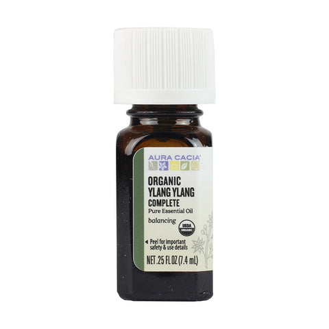 AURA CACIA - Organic Ylang Ylang Complete Essential Oil