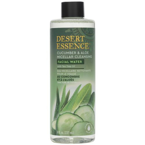 DESERT ESSENCE - Cucumber & Aloe Micellar Cleansing Facial Water