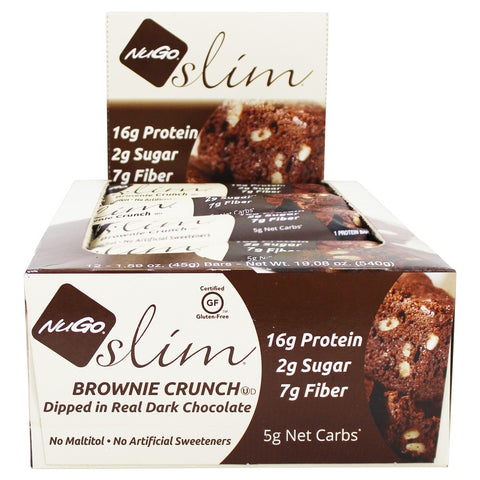 NUGO NUTRITION BAR - Slim Bars Brownie Crunch