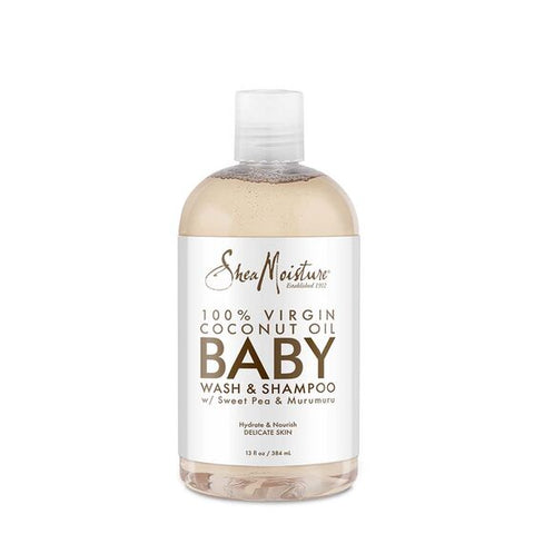 SHEA MOISTURE - 100% Virgin Coconut Oil Baby Wash & Shampoo