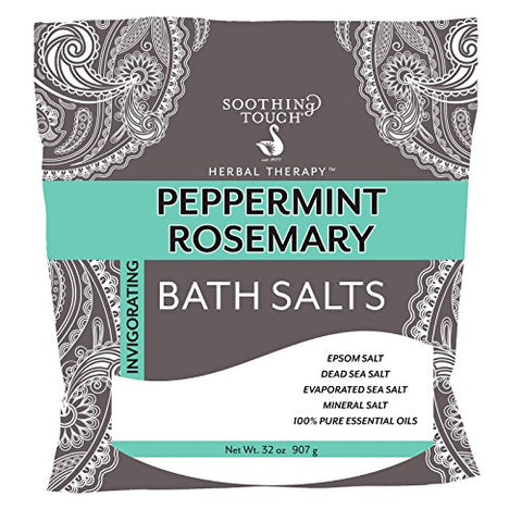 SOOTHING TOUCH - Peppermint Rosemary Bath Salts