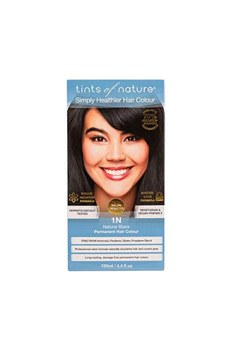 TINTS OF NATURE - 1N Natural Black Permanent Hair Dye