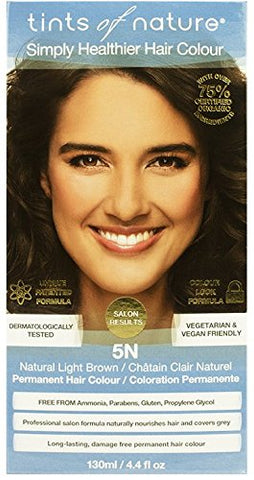 TINTS OF NATURE - 5N Natural Light Brown Permanent Hair Dye