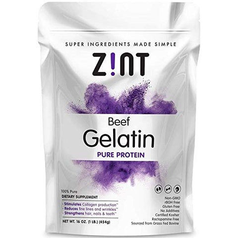 Z!NT - Beef Gelatin Pure Protein Powder