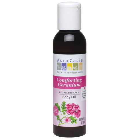 AURA CACIA - Aromatherapy Body Oil Comforting Geranium