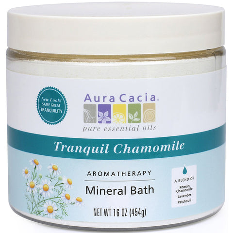 AURA CACIA - Aromatherapy Mineral Bath, Tranquil Chamomile