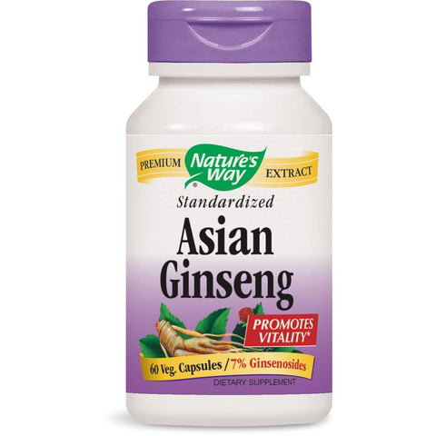 NATURES WAY - Asian Ginseng Standardized