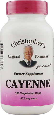 Christophers Original Formulas Cayenne Pepper Capsule
