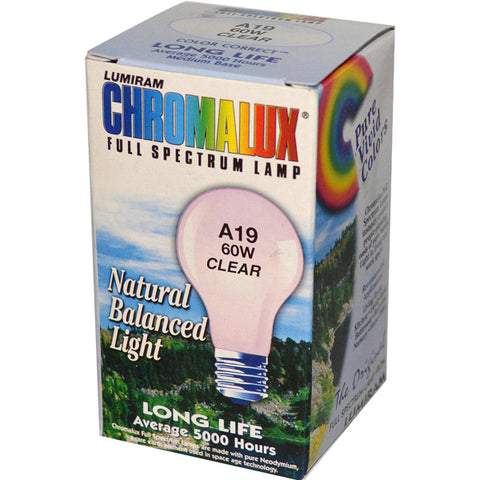 CHROMALUX - Standard Clear 60W Light Bulb