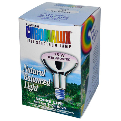 CHROMALUX - Frosted Reflector 75W Light Bulb
