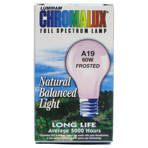 CHROMALUX - Standard Frosted 60W Light Bulb