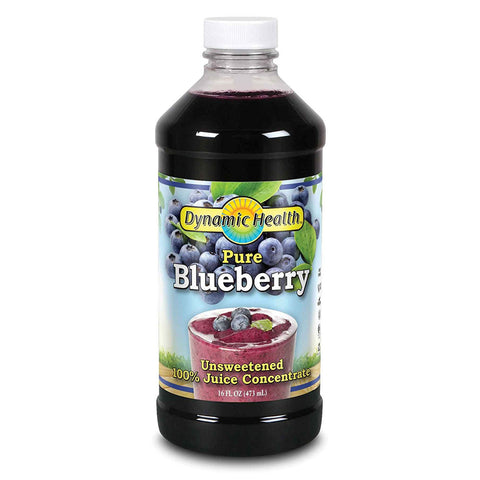 DYNAMIC HEALTH - Pure Blueberry 100% Juice Concentrate, Unsweetened