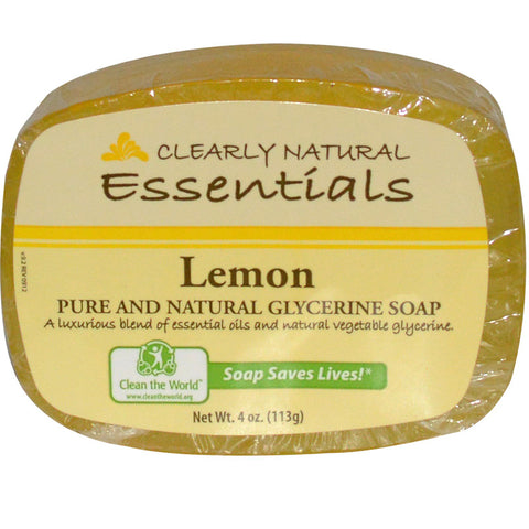 CLEARLY NATURAL - Glycerine Bar Soap Lemon