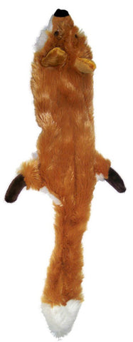 Skinneeez Plush Fox Mini Dog Toy