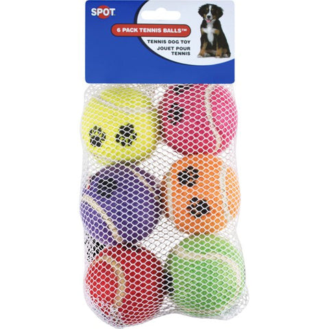 SPOT - Paw Print Tennis Balls Dog Toy