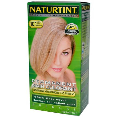 Naturtint Permanent Hair Colorant Light Ash Blonde 10A