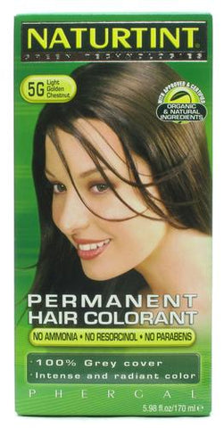 Naturtint Permanent Hair Colorant Light Golden Chestnut 5G