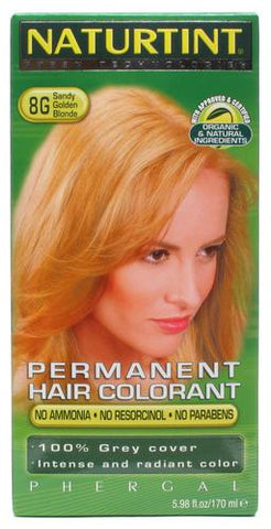 Naturtint Permanent Hair Colorant Sandy Golden Blonde 8G