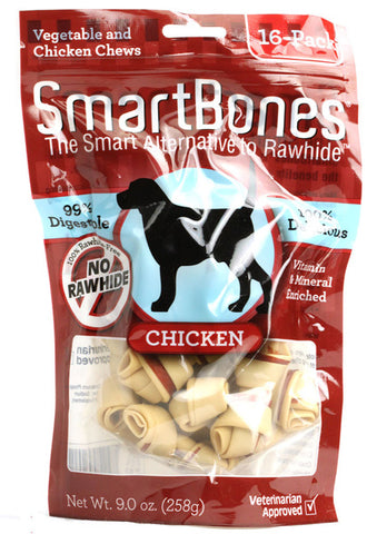 Chicken Chews Dog Treat Mini 2 - 16 Bones